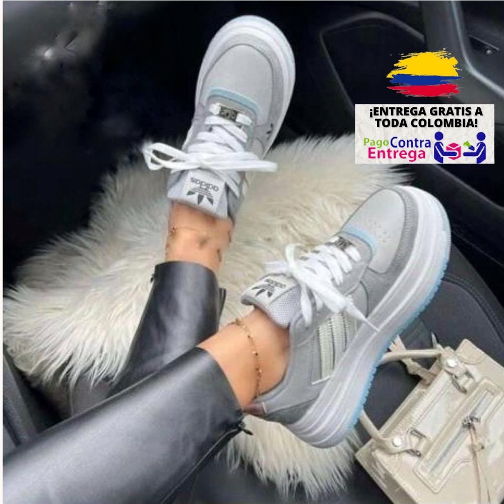 Zapatillas Adidas Luna femeninas, con diseño moderno y tecnología de amortiguación avanzada para una comodidad superior.