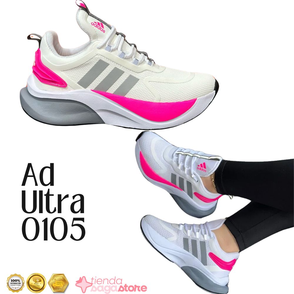 Descubre las Ad Ultra 0105, las zapatillas ideales para mujeres enérgicas y dinámicas.