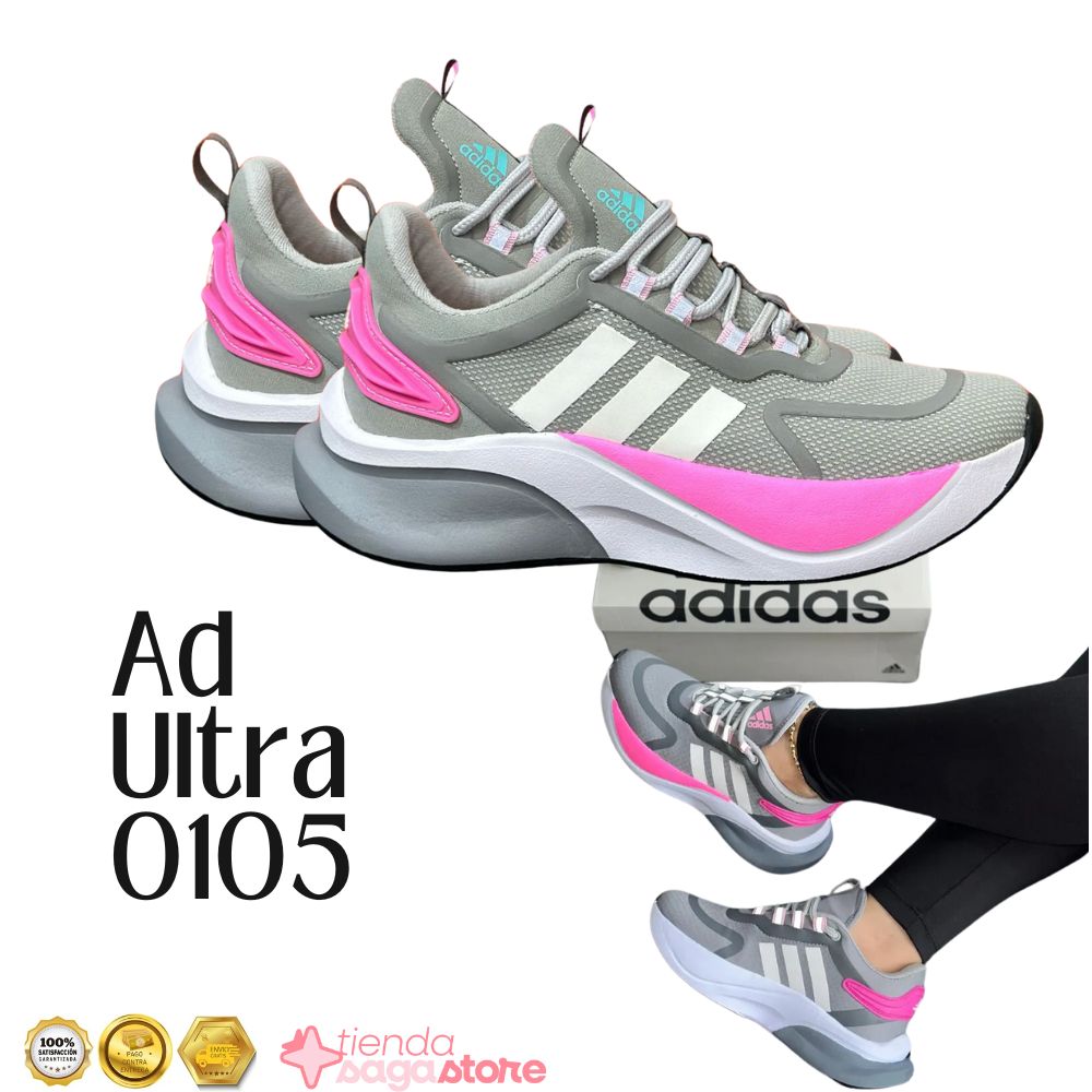 Descubre las Ad Ultra 0105, las zapatillas ideales para mujeres enérgicas y dinámicas.