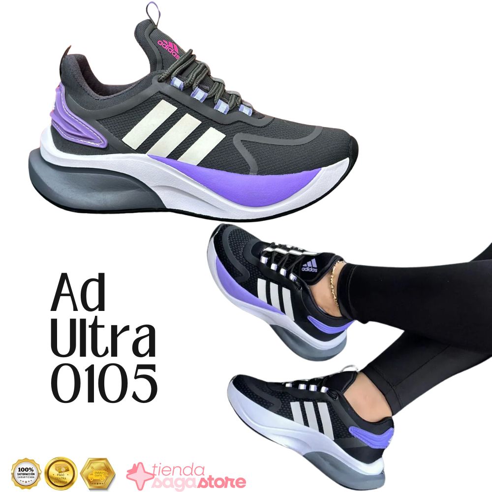 Descubre las Ad Ultra 0105, las zapatillas ideales para mujeres enérgicas y dinámicas.