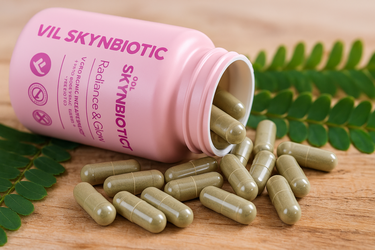 SKYNBIOTIC suplemento femenino con colágeno, ácido hialurónico, resveratrol y NAD – belleza y antienvejecimiento