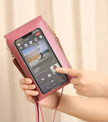 Bolso elegante y práctico para llevar tu celular y pertenencias con seguridad