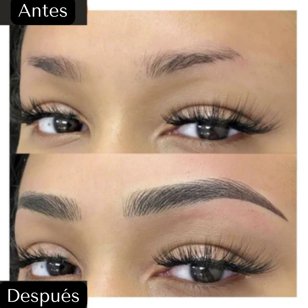 Maquillaje de cejas "TipBrow", para una belleza facial impecable.