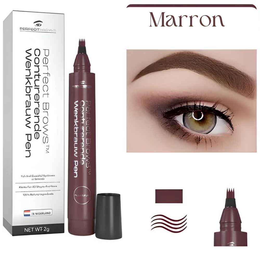 Maquillaje de cejas "TipBrow", para una belleza facial impecable.