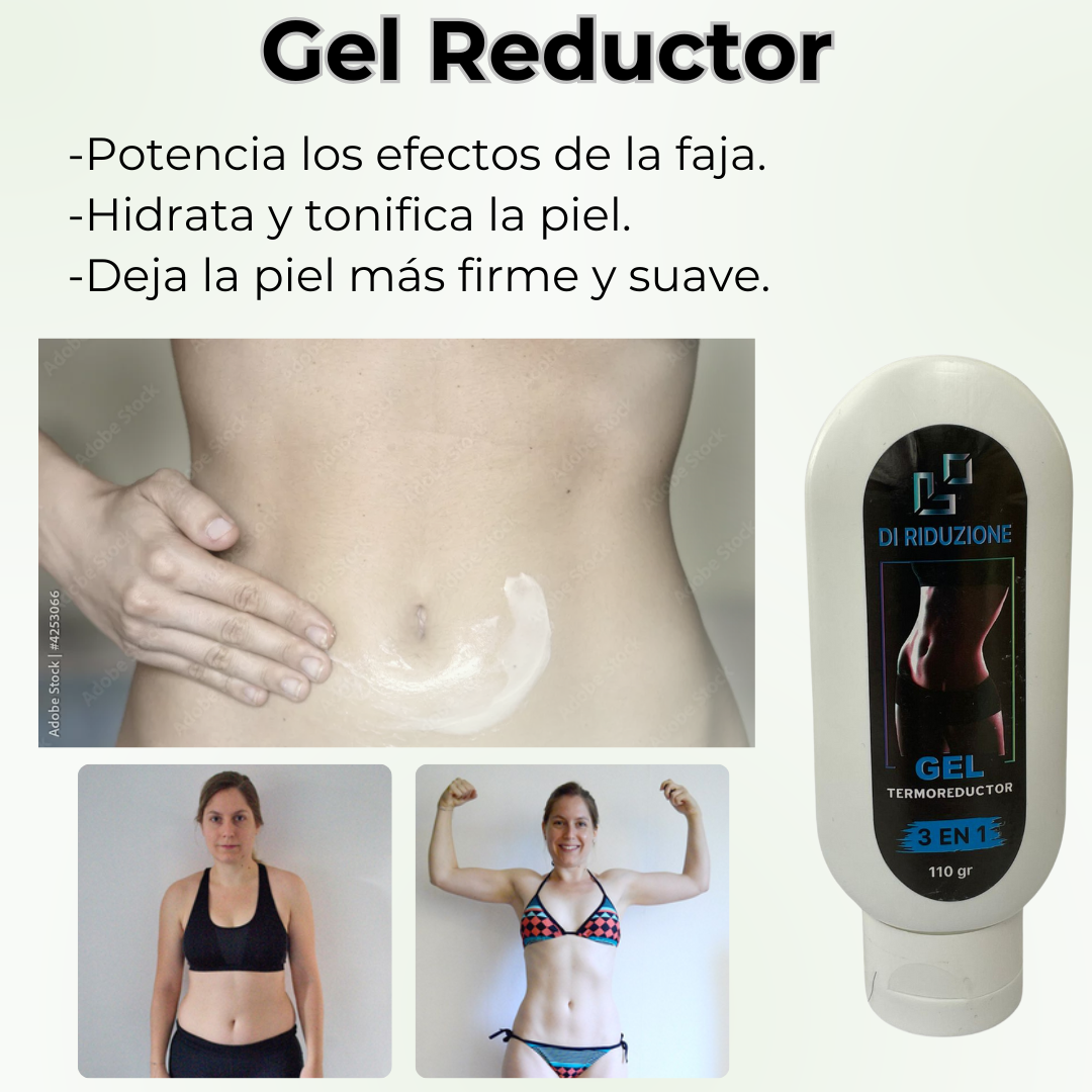 Combo Reductor 3 en 1 – Faja IONES, Gel y Guía Digital2