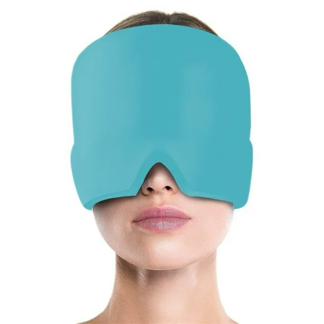 Máscara fría y caliente: tu aliada para el bienestar y el cuidado personal. Máscara fría y caliente para dolores de cabeza | Compresa terapéutica | Alivio instantáneo de migrañas | Salud y bienestar
