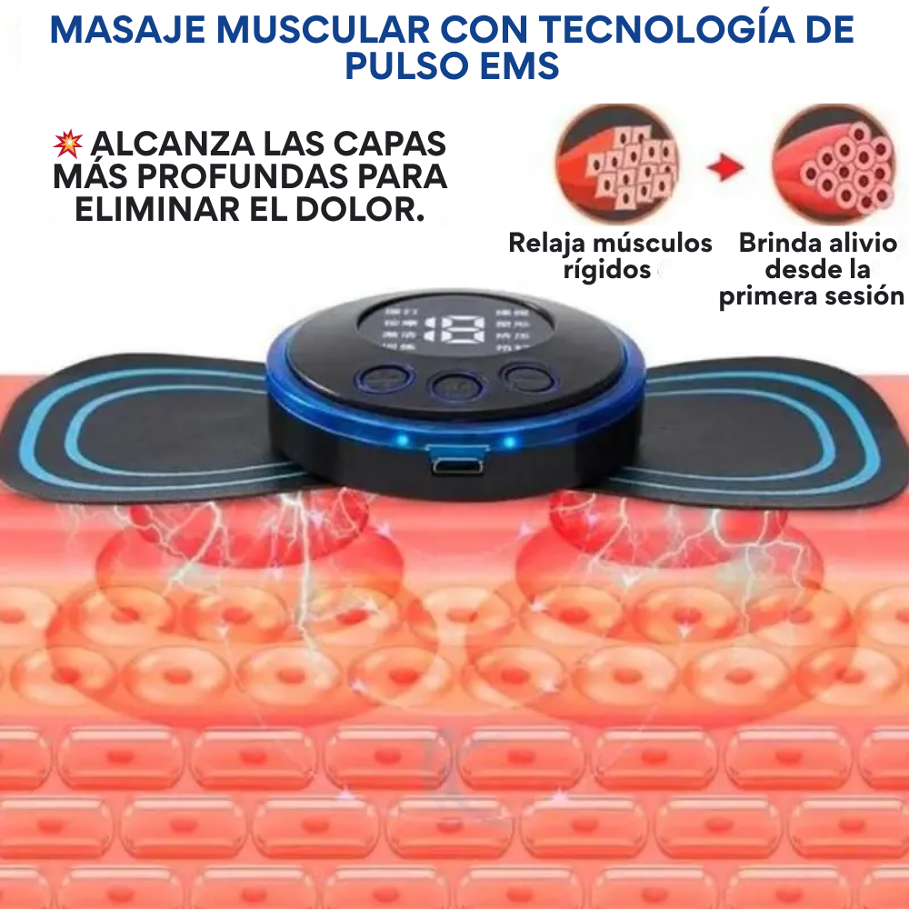 Mini Masajeador Eléctrico Muscular