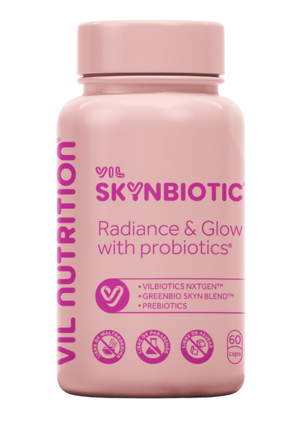 SKYNBIOTIC suplemento femenino con colágeno, ácido hialurónico, resveratrol y NAD – belleza y antienvejecimiento