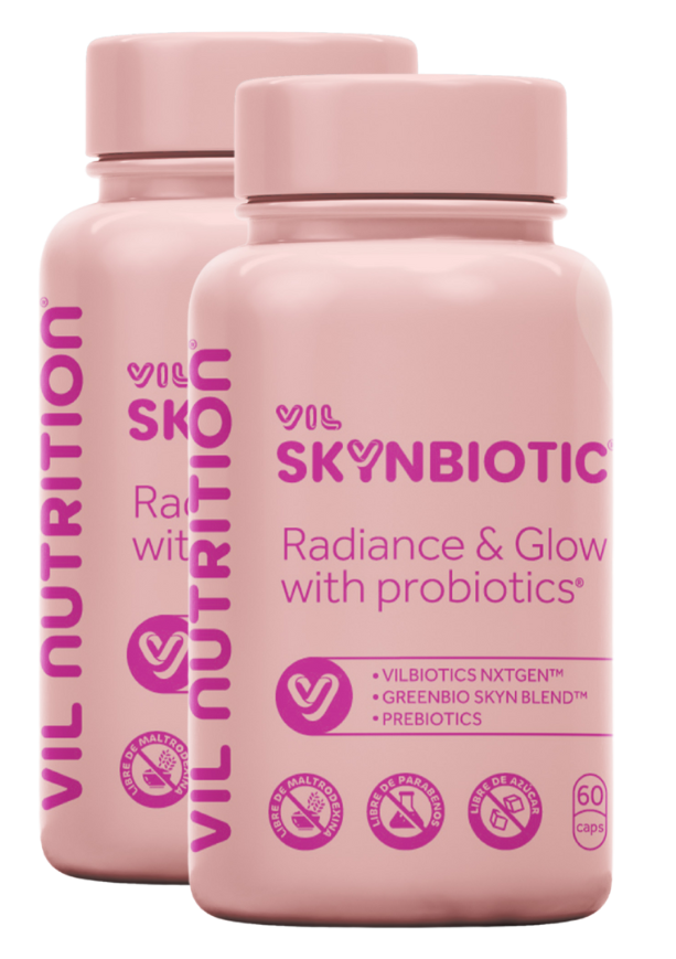 SKYNBIOTIC suplemento femenino con colágeno, ácido hialurónico, resveratrol y NAD – belleza y antienvejecimiento