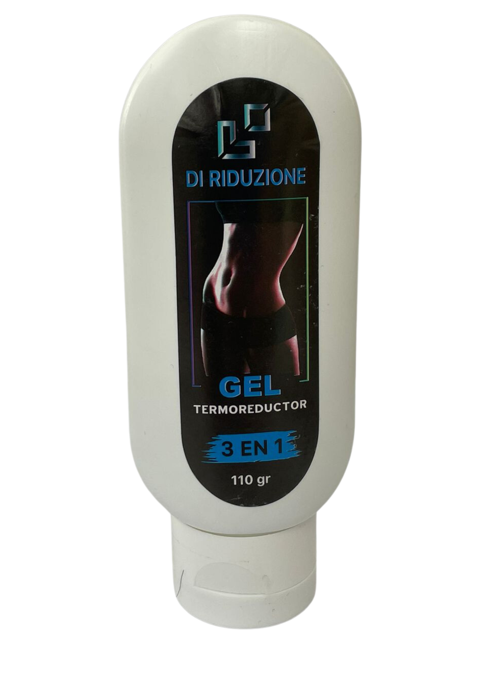 Imagen del Gel Reductor de Reducción Térmica aplicado en el abdomen, mostrando cómo ayuda a tonificar la piel y quemar grasa localizada