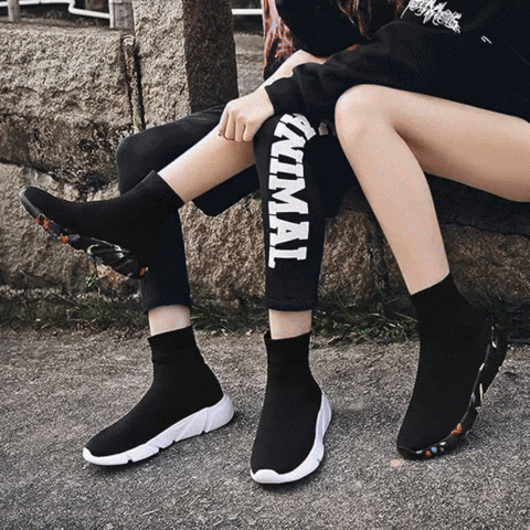 Zapatillas slip-on versátiles y elegantes para gimnasio o uso casual