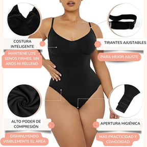 BodyWear Fit moldeador, ofrece compresión abdominal con soporte postural y realce natural de curvas.