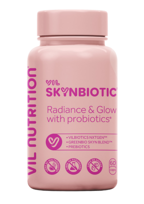 SKYNBIOTIC suplemento femenino con colágeno, ácido hialurónico, resveratrol y NAD – belleza y antienvejecimiento