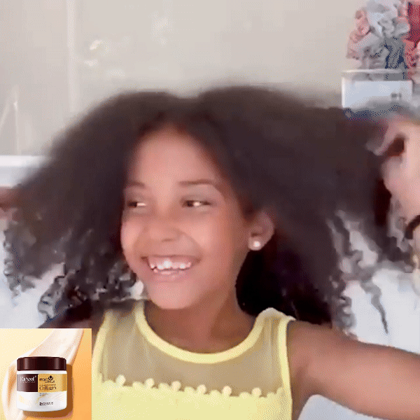 Antes y después de la mascarilla Karseell – cabello saludable y revitalizado